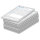 PRICARO Telefonnotizblock, A5 gelocht, PC-Design, 10 Stück