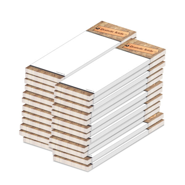 PRICARO Kellnerblock Deutsch, 24 Stück