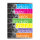 PRICARO Notizblock "Black crystal", A5, kariert, Leimbindung, 3 Stück