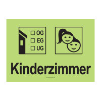 PRICARO Umzugsaufkleber "Kinderzimmer 3"...