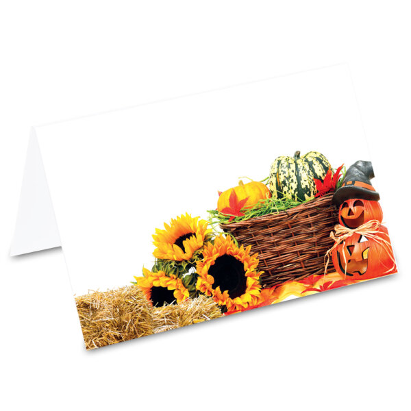 PRICARO Tischkarten "Halloween Deko", 50 Stück