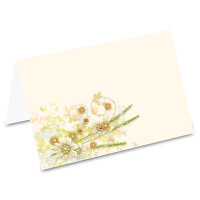 PRICARO Tischkarten Floral, 50 Stück
