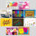 PRICARO Geburtstagskarten mit Briefumschlägen und Postkarten "Motive 3", A6, 40 Stück
