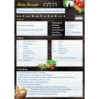 PRICARO Rezeptblock "Mediterran", A4, 25 Blatt, 3 Stück
