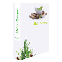 PRICARO Rezeptordner mit Rezeptblock "Gewürze", A4