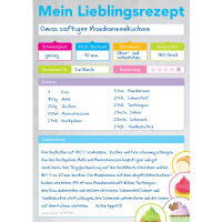 PRICARO Rezeptblock "Törtchen", A5, 3 Stück