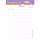 PRICARO Shopping List "Food", purple, A6, Set of 5