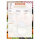 PRICARO Rezeptblock "French Salad", A4, 25 Blatt, 3 Stück