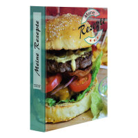 PRICARO Rezeptordner "American Burger", A4, 1...