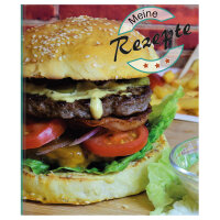 PRICARO Rezeptordner "American Burger", A4, 1...