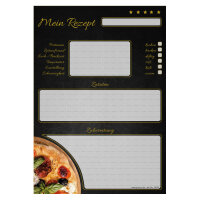 PRICARO Rezeptblock "Pizza Toscana", A5, 3...