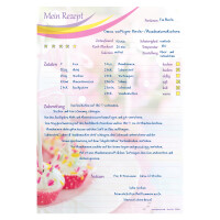 PRICARO Rezeptordner mit Rezeptblock "Cake-Pop", A4