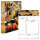 PRICARO Rezeptordner mit Rezeptblock "BBQ", A4