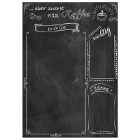 PRICARO To-Do Liste "Chalkboard", magnetisch,...