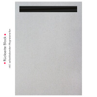 PRICARO Einkaufsliste "Farmhouse", magnetisch, A6, 50 Blatt, 5 Stück