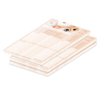 PRICARO Recipe notepad "Baking", A4, 25 sheets, 3 pieces