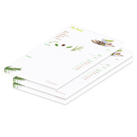 PRICARO Recipe notepad "Spices", A4, 25 sheets, 3 pieces