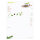 PRICARO Recipe notepad "Spices", A4, 25 sheets, 3 pieces