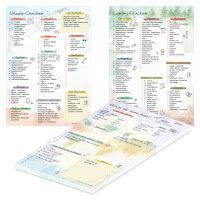 PRICARO Reise-Checkliste Trio, A4, 25 Blatt, 3 Stück