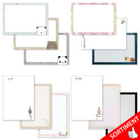 PRICARO Notizblock "Allerlei", magnetisch, A7, 10 Stück