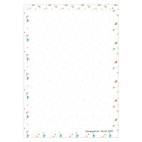 PRICARO Notizblock "Triangle", A6, 5 Stück