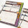 PRICARO Rezeptordner Komplett-Set "Farmhouse", A4, 8 teilig