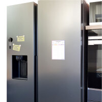 PRICARO Einkaufsliste "Allerlei", magnetisch, rosa, A5, 50 Blatt, 3 Stück