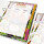 PRICARO Rezeptordner Komplett-Set "French Salad", A4, 8 teilig