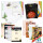 PRICARO Rezeptordner Komplett-Set "American Burger", A4, 8 teilig