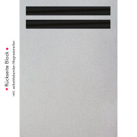 PRICARO Einkaufsliste "Zettel", magnetisch, A6, 50 Blatt, 5 Stück