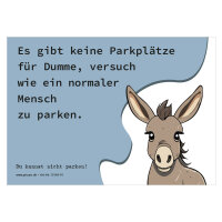 PRICARO Scheisse geparkt Flyer "Tiere-Esel",...