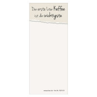 PRICARO Notizblock "Spruch 01", magnetisch, 62x148 mm, 10 Stück