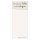 PRICARO Notizblock "Spruch 01", magnetisch, 62x148 mm, 10 Stück