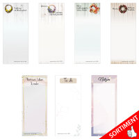 PRICARO Notizblock "Sonnenblume", magnetisch, 62x148 mm, 10 Stück