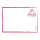 PRICARO Haftnotizen "Stempel" Rot - Wichtig, 100 Blatt, 5 Stück