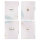 PRICARO Ordner-Register "Golden Dots", A4, 4 teilig