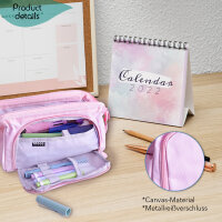 DECCARO Federmäppchen, rosa