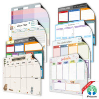 PRICARO Magnet-Wochenplaner "Rainbow"