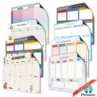 PRICARO Magnet-Wochenplaner für Kinder "Wald"