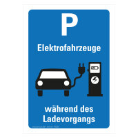 PRICARO Scheisse geparkt Flyer "Elektroauto-Schild", A6, 50 Stück
