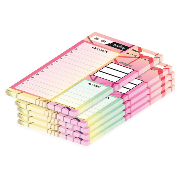 PRICARO To-Do Liste "Today", magnetisch, A6, 5 Stück