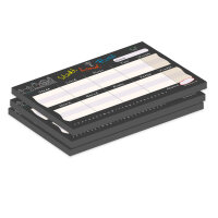 PRICARO Spielblock "Stadt Land Fluss", Mini,...