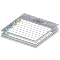 PRICARO Putzplan "Struktur", magnetisch, grau,...