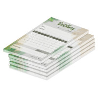 PRICARO Bestellannahmeblock "Palme", A6